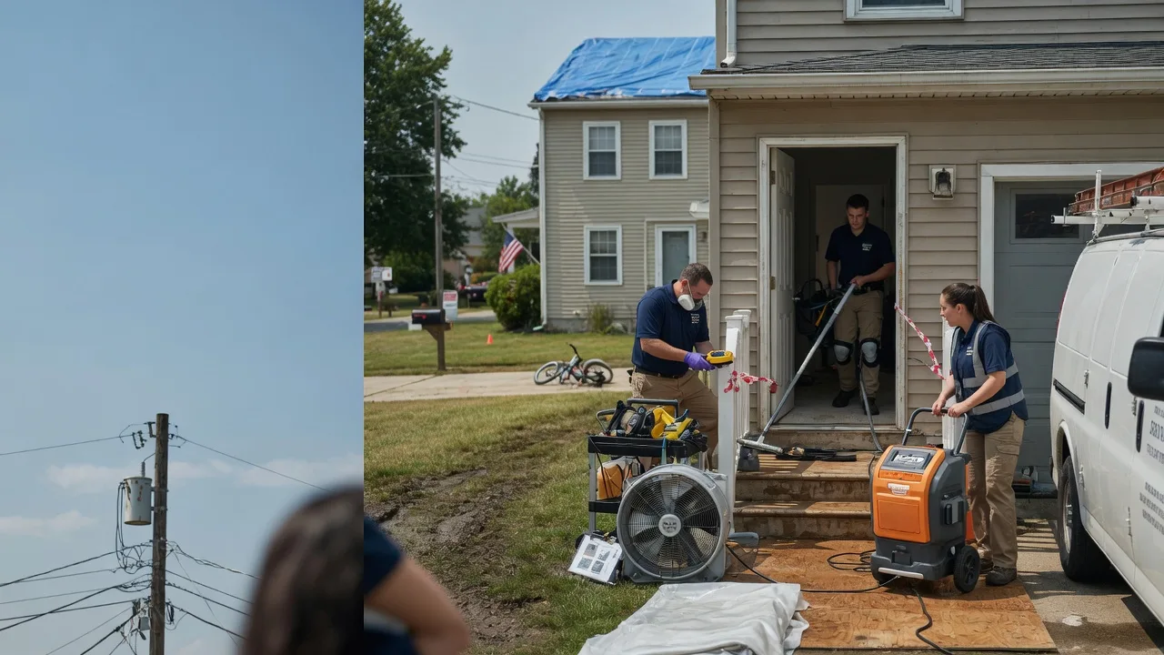 Water Damage Repair in Bat Cave, NC near me